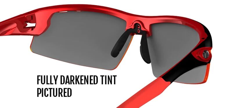 Tifosi Optics Crit Sunglasses, Black/Red, Fototec 1340309730