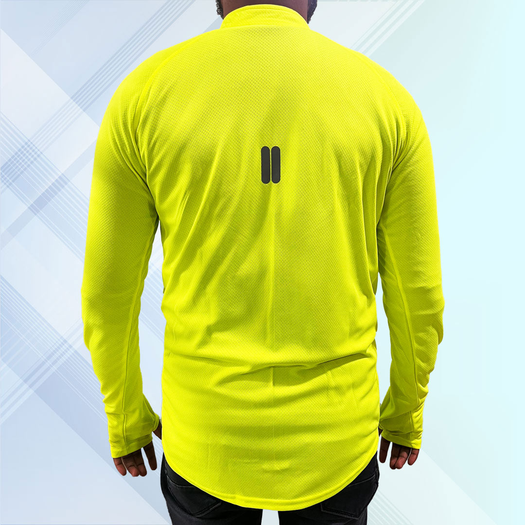 HDOR Runners Jacket (Lemon Green) - Without Hoodie