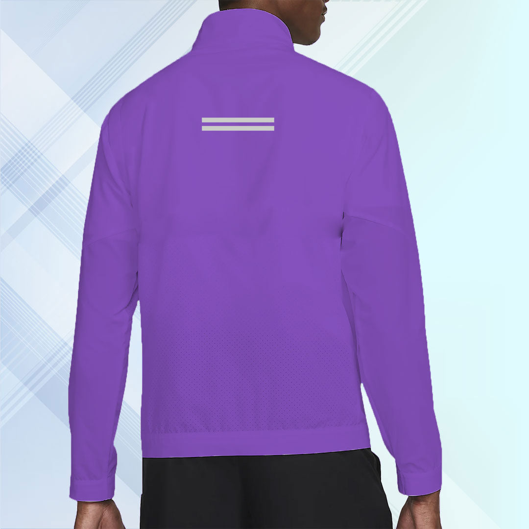 HDOR Runners Jacket (Purple) - Without Hoodie
