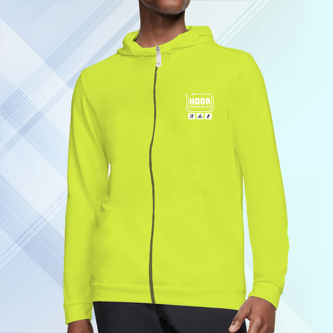 HDOR Runners Jacket (Lemon Green) - With Hoodie