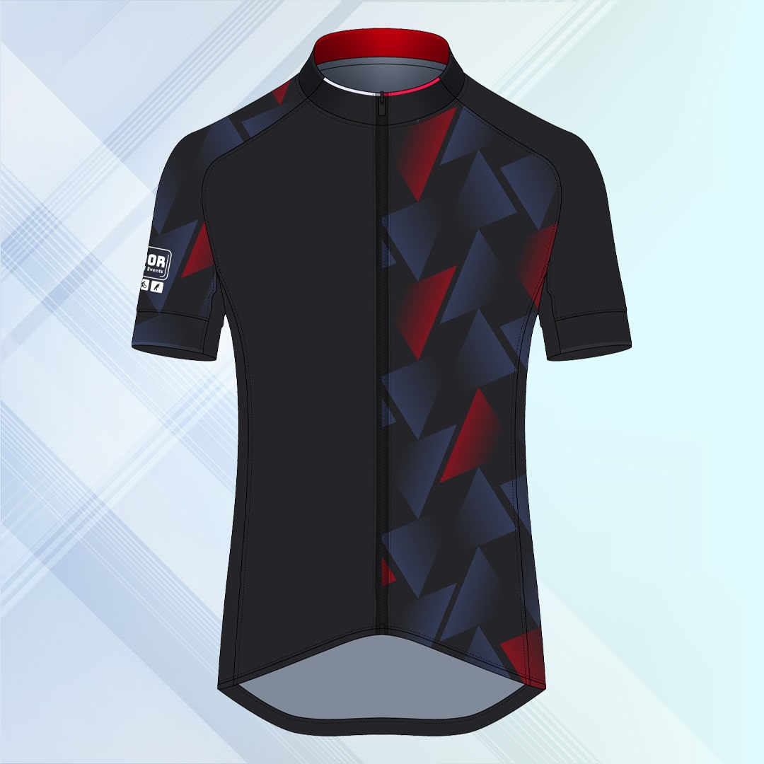 RedRush Stealth Cyclist Jersey