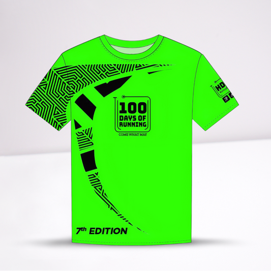 T-Shirt - 100 Days Of Running 7th Edition