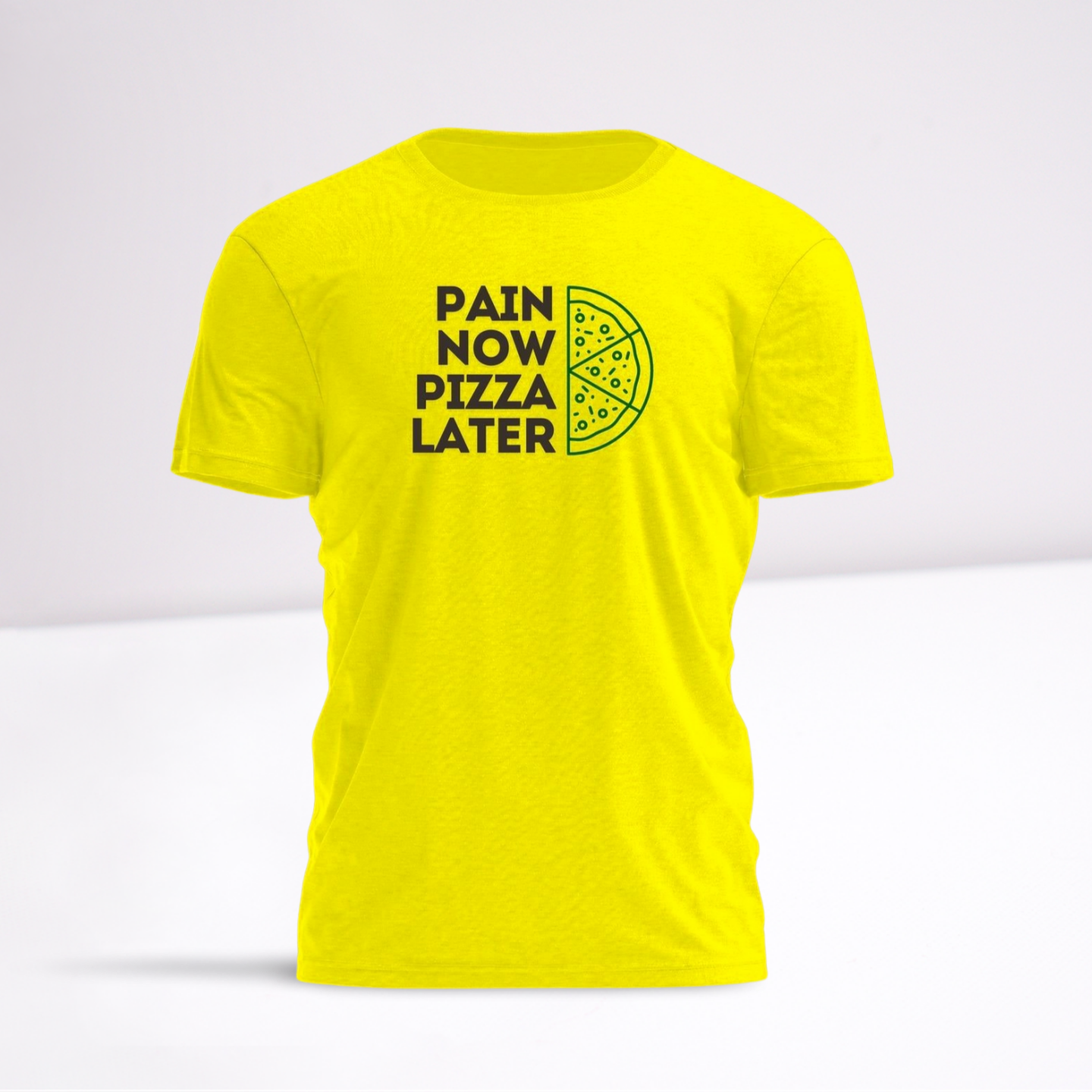 HDOR Active Graphic Tee - Pain Now Pizza Later