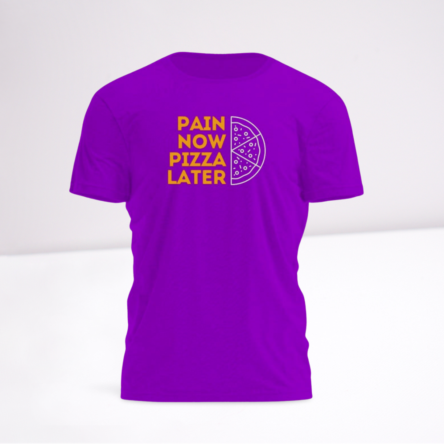 HDOR Active Graphic Tee - Pain Now Pizza Later