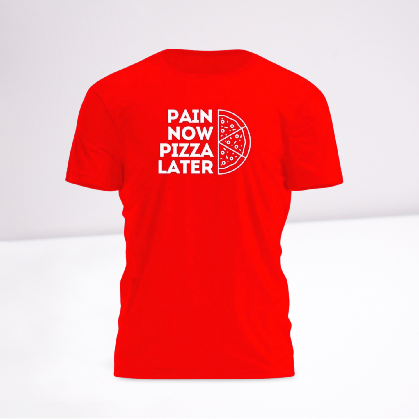 HDOR Active Graphic Tee - Pain Now Pizza Later