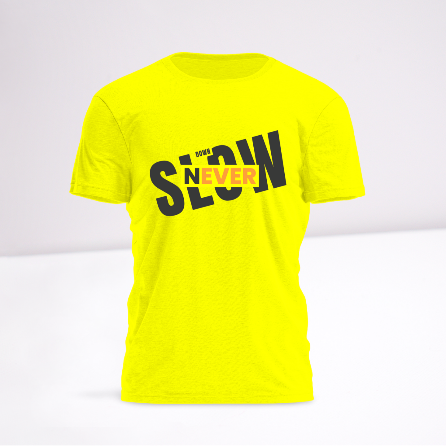 HDOR Active Graphic Tee - Never Slow Down