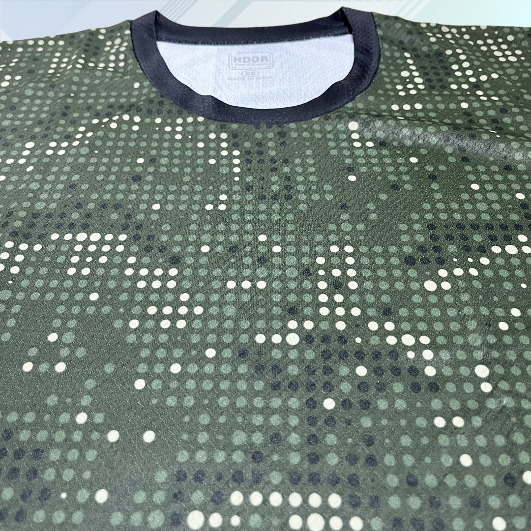 Green Glam Running T-Shirt