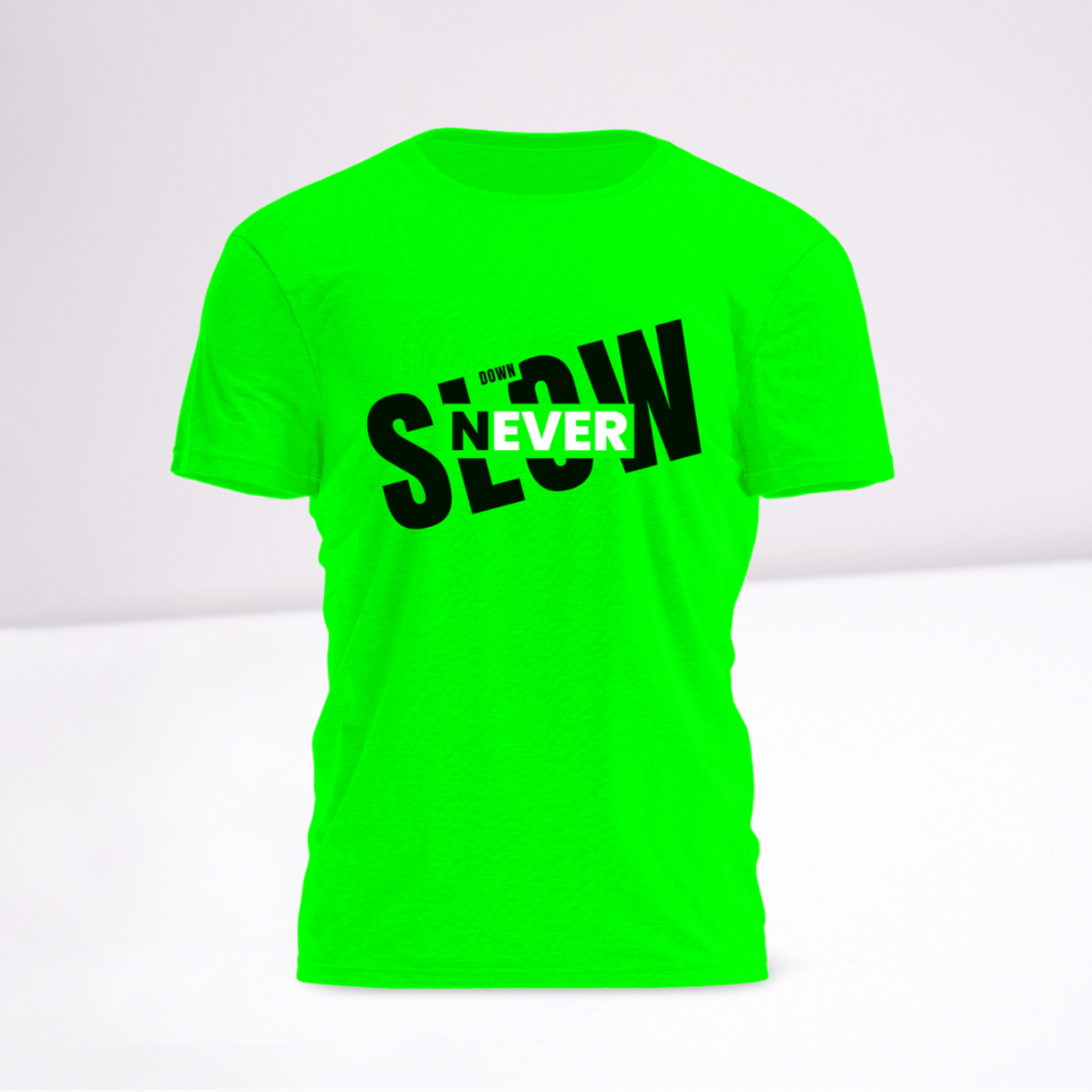 HDOR Active Graphic Tee - Never Slow Down