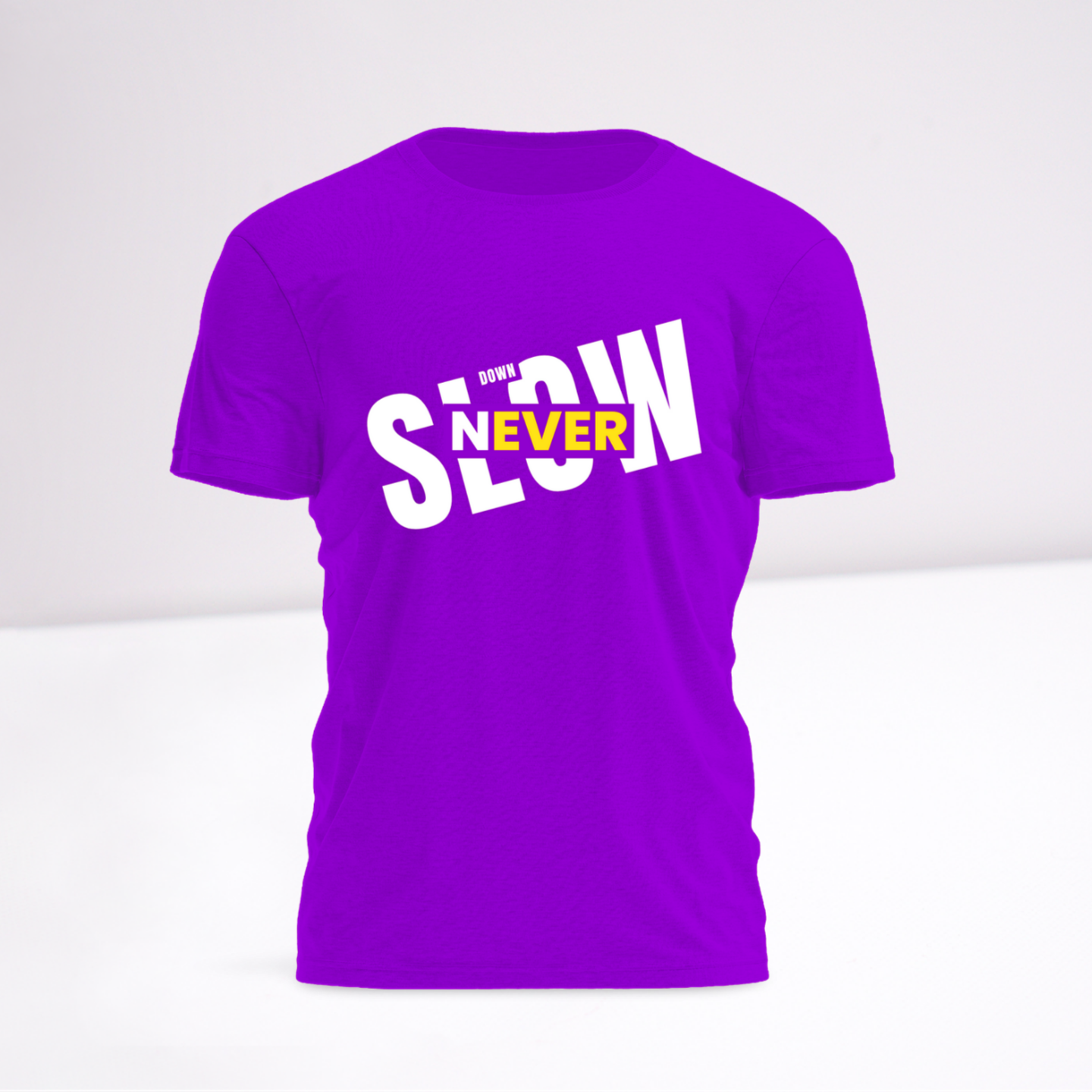 HDOR Active Graphic Tee - Never Slow Down