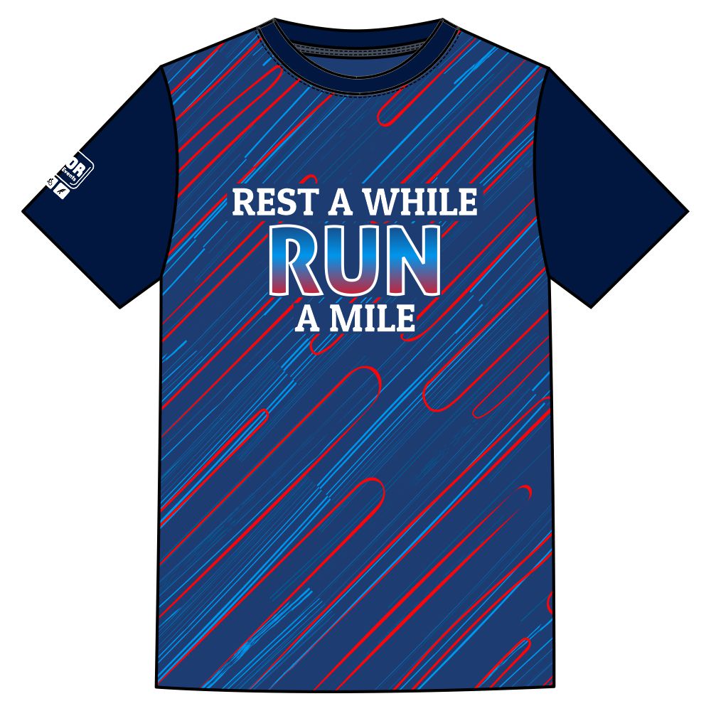 Blue Bliss Running T-Shirt