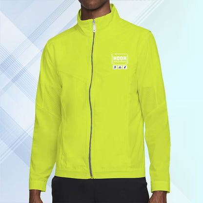 HDOR Runners Jacket (Lemon Green) - Without Hoodie