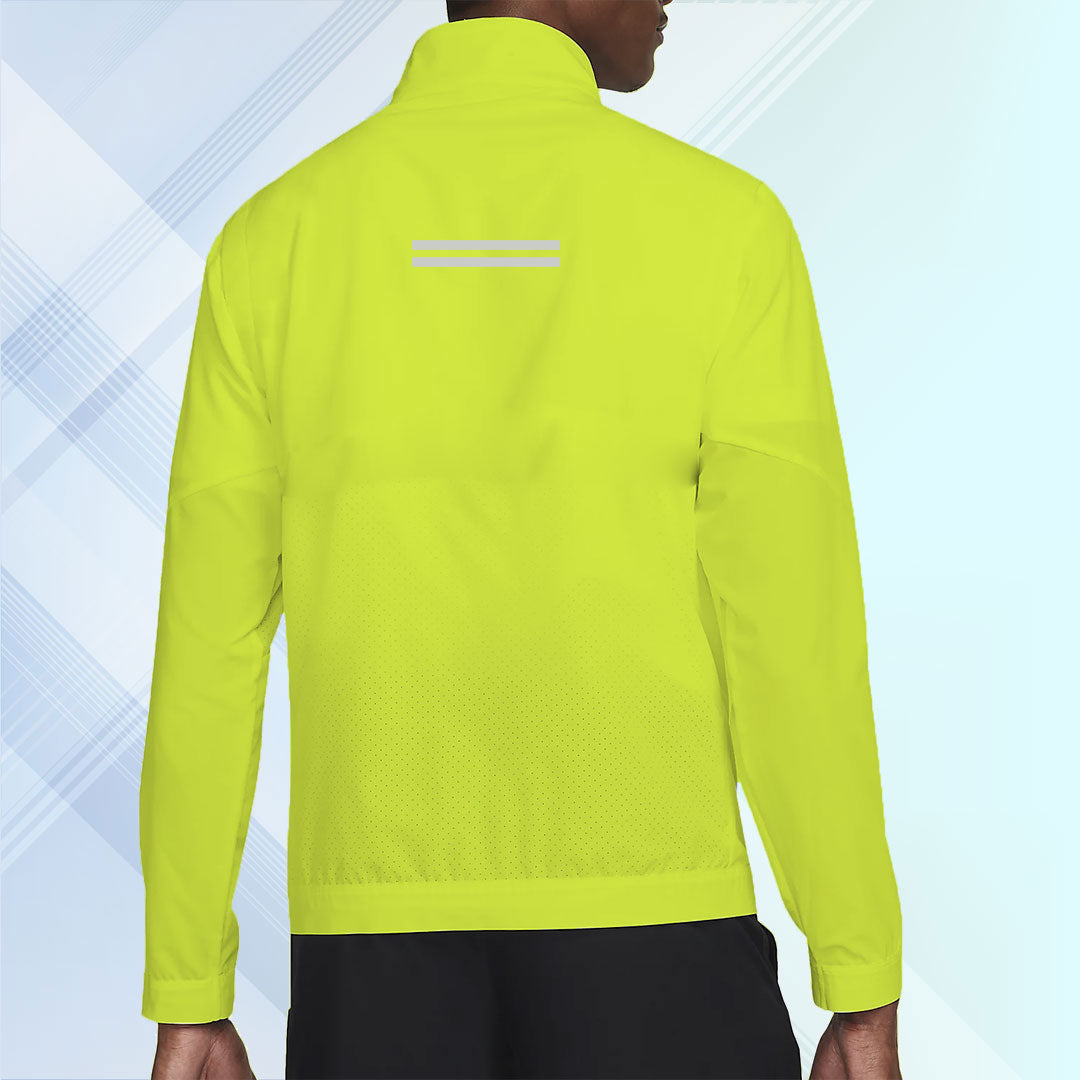 HDOR Runners Jacket (Lemon Green) - Without Hoodie