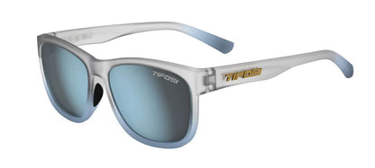 Tifosi Optics Swank Xl Sunglasses Frost Blue Smoke Bright Blue 1720410381