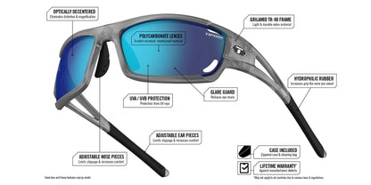 Tifosi Optics Dolomite 2.0 Sunglasses, 1020100101