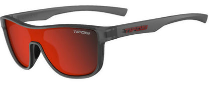 Tifosi Optic Sizzle Sunglasses Satin Vapor Smoke Red 1750402878