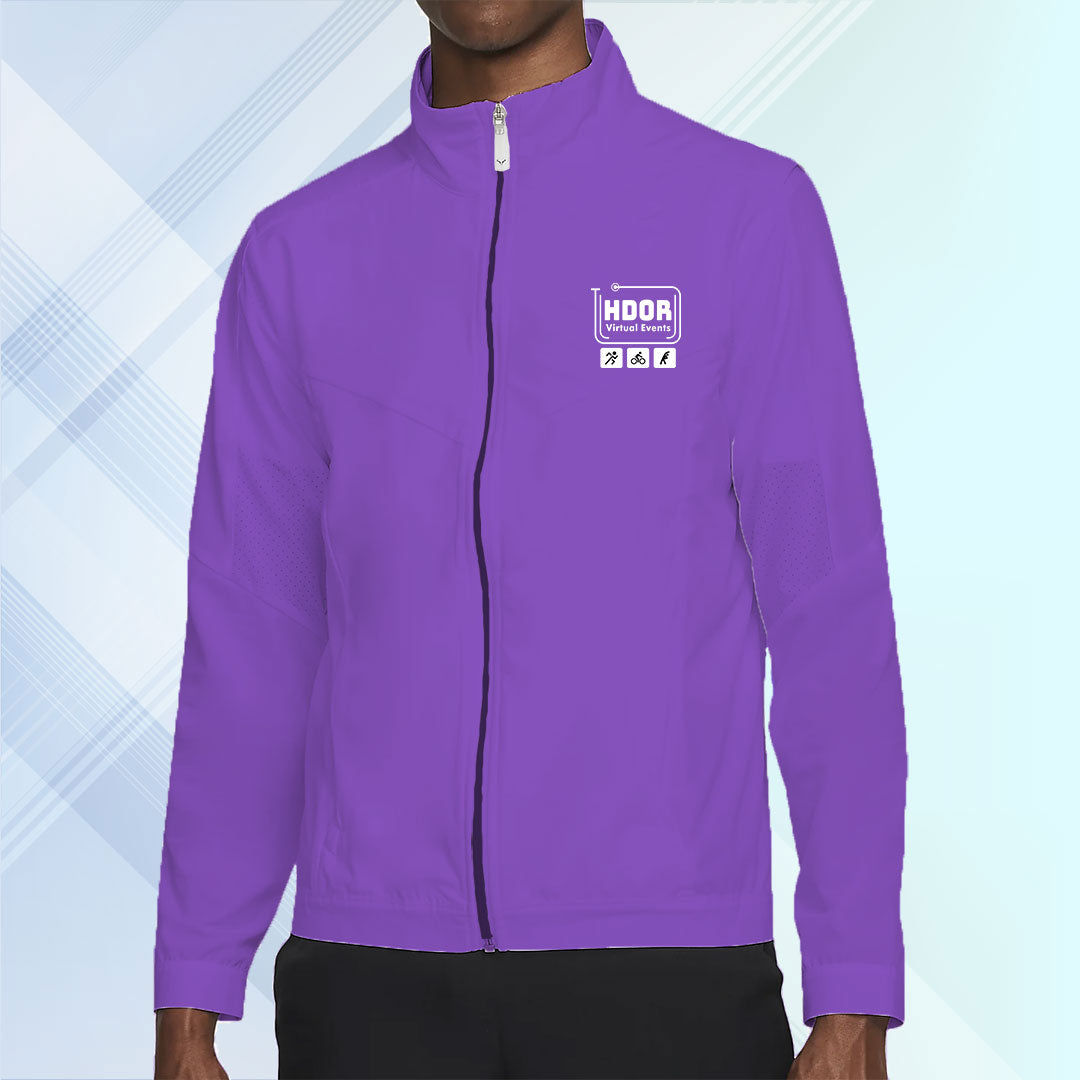 HDOR Runners Jacket (Purple) - Without Hoodie