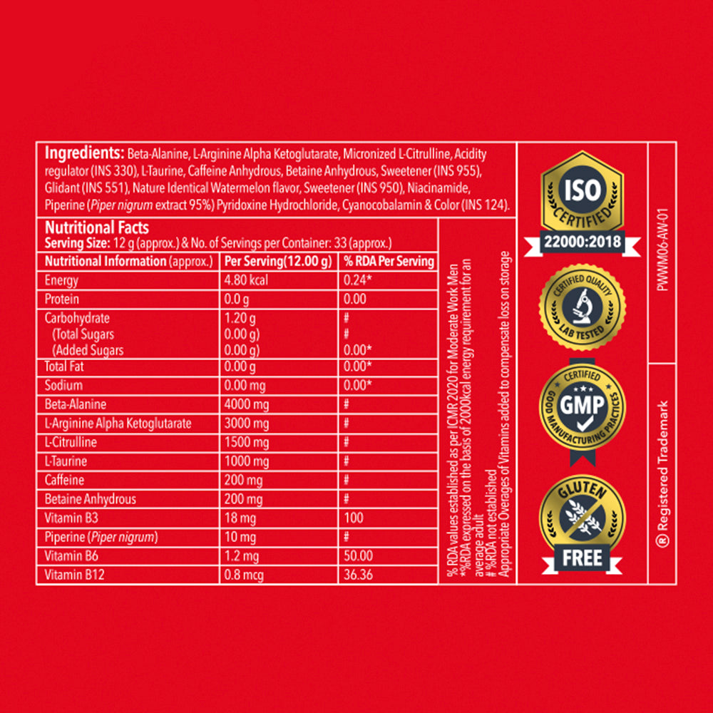 Proathlix Pre-workout 400 g