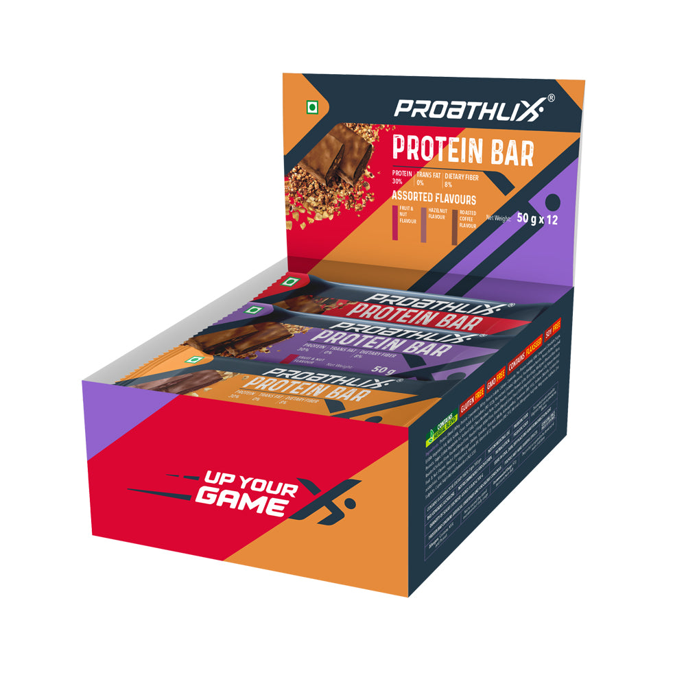 Proathlix Protein Bars (Pack of 12)