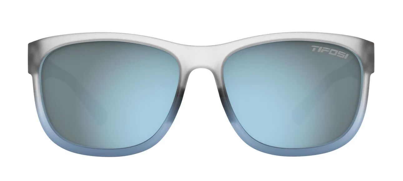 Tifosi Optics Swank Xl Sunglasses Frost Blue Smoke Bright Blue 1720410381