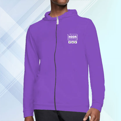 HDOR Runners Jacket (Purple) - With Hoodie