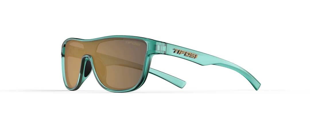 Tifosi Optics Sizzle Sunglasses (Teal Dune - Gold Mirror Lens)