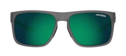 Tifosi Optics Swick Sunglasses Satin Vapor/Emerald Polarized Lenses 1520502849